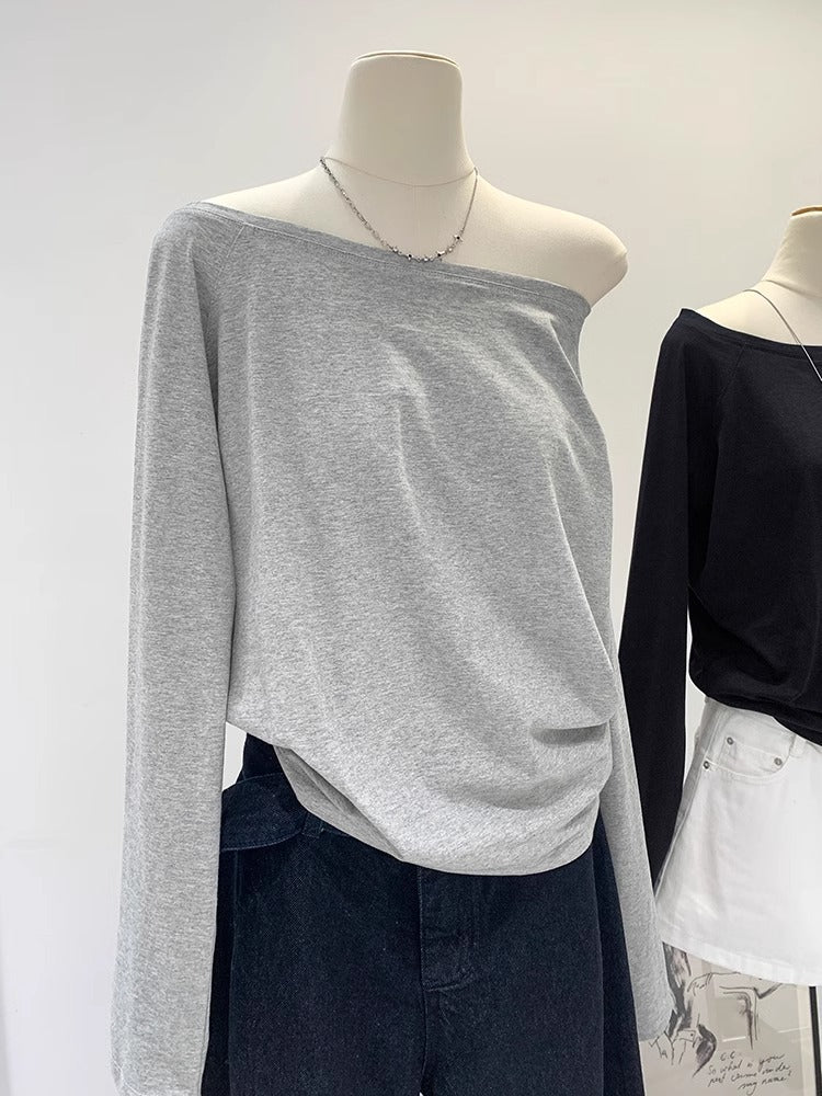 Off-Shoulder Asymmetrical Top