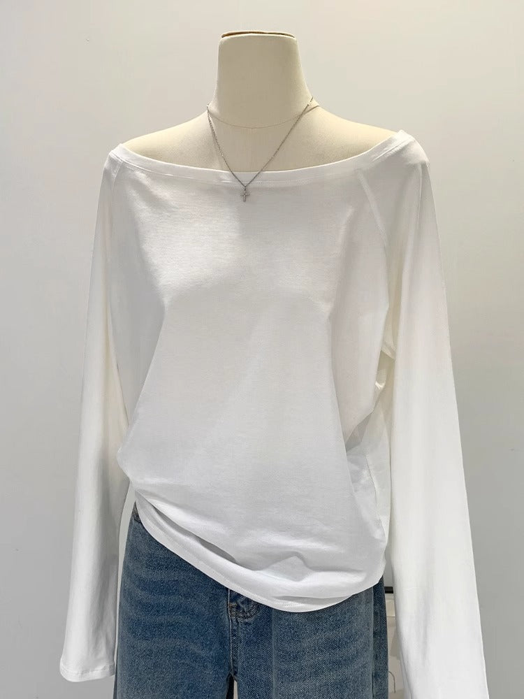 Off-Shoulder Asymmetrical Top